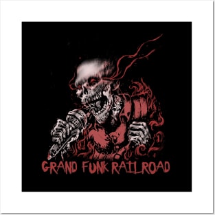 grand funk railroad Posters and Art